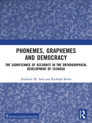 cover image of Phonemes, Graphemes and Democracy